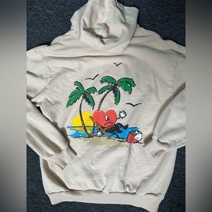 Bad Bunny concert original merch hoodie unisex size Medium